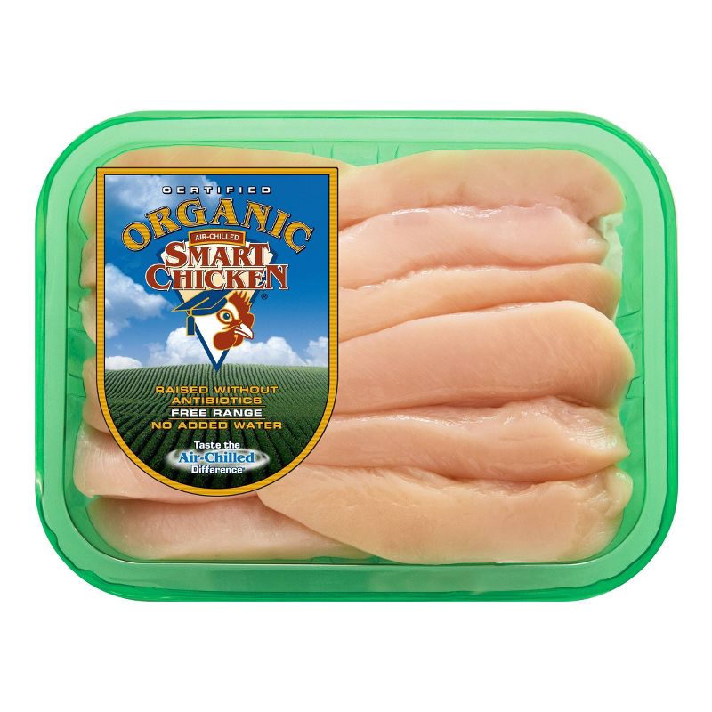 Smart Chicken Organic Chicken Tenderloins - 0.75-1.75lbs - price per lb