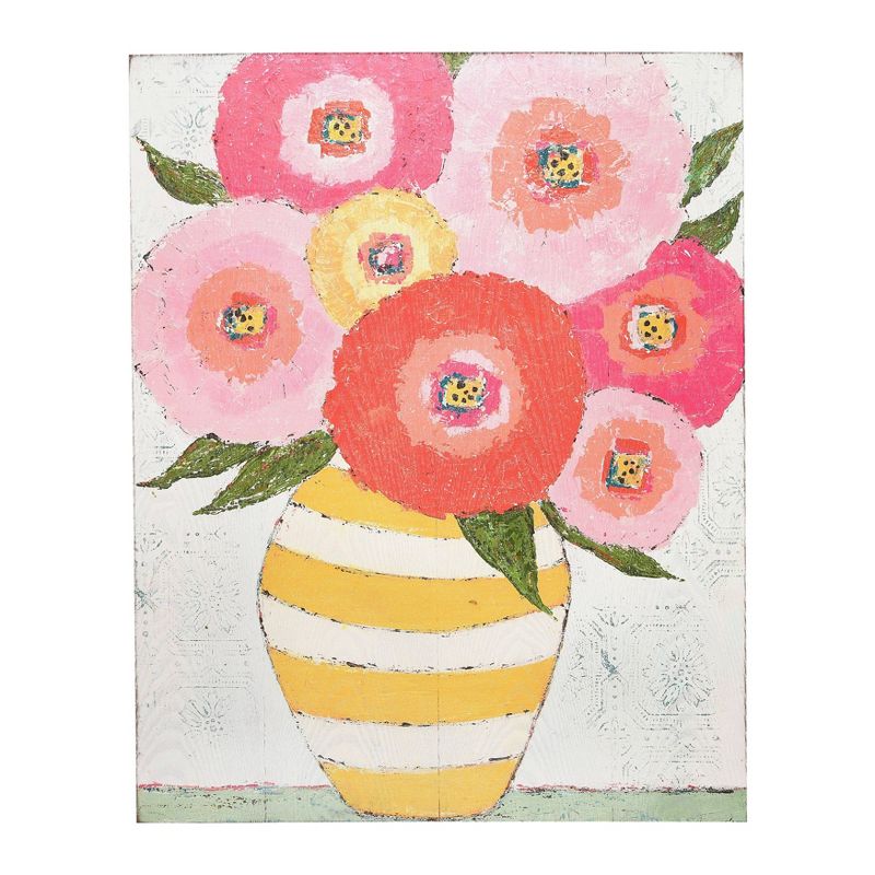 21" x 21" Weaving I by Mike Schick Framed Wall Art Print - Amanti Art