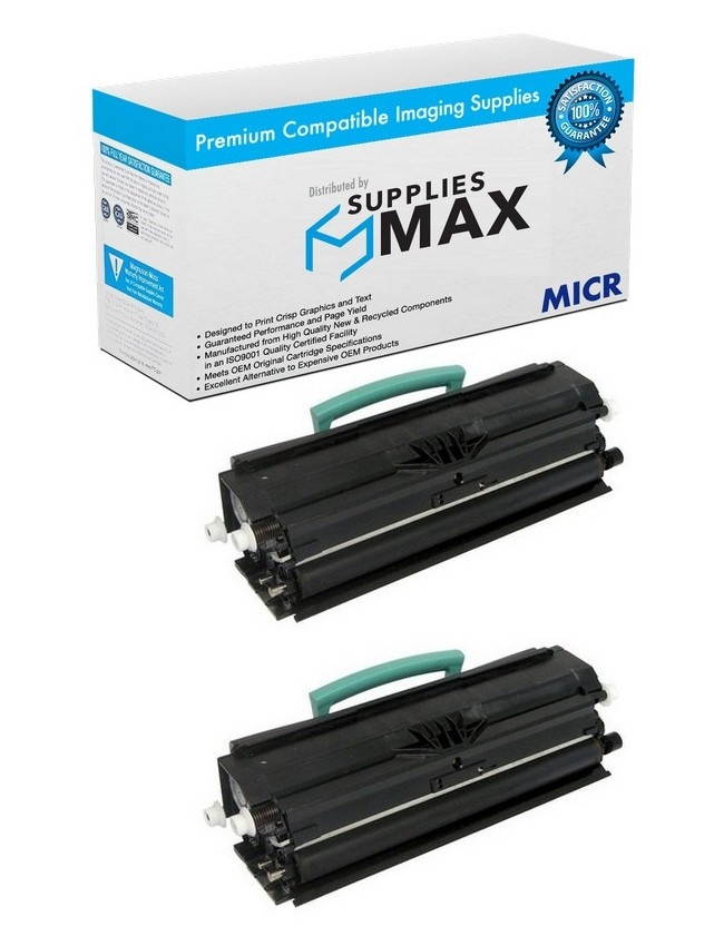 SuppliesMAX Compatible MICR Replacement for IBM InfoPrint 1811D/1812DN/1822DN/1822DW/1823 High Yield Toner Cartridge (2/PK-9000 Page Yield) (39V3202_2PK)