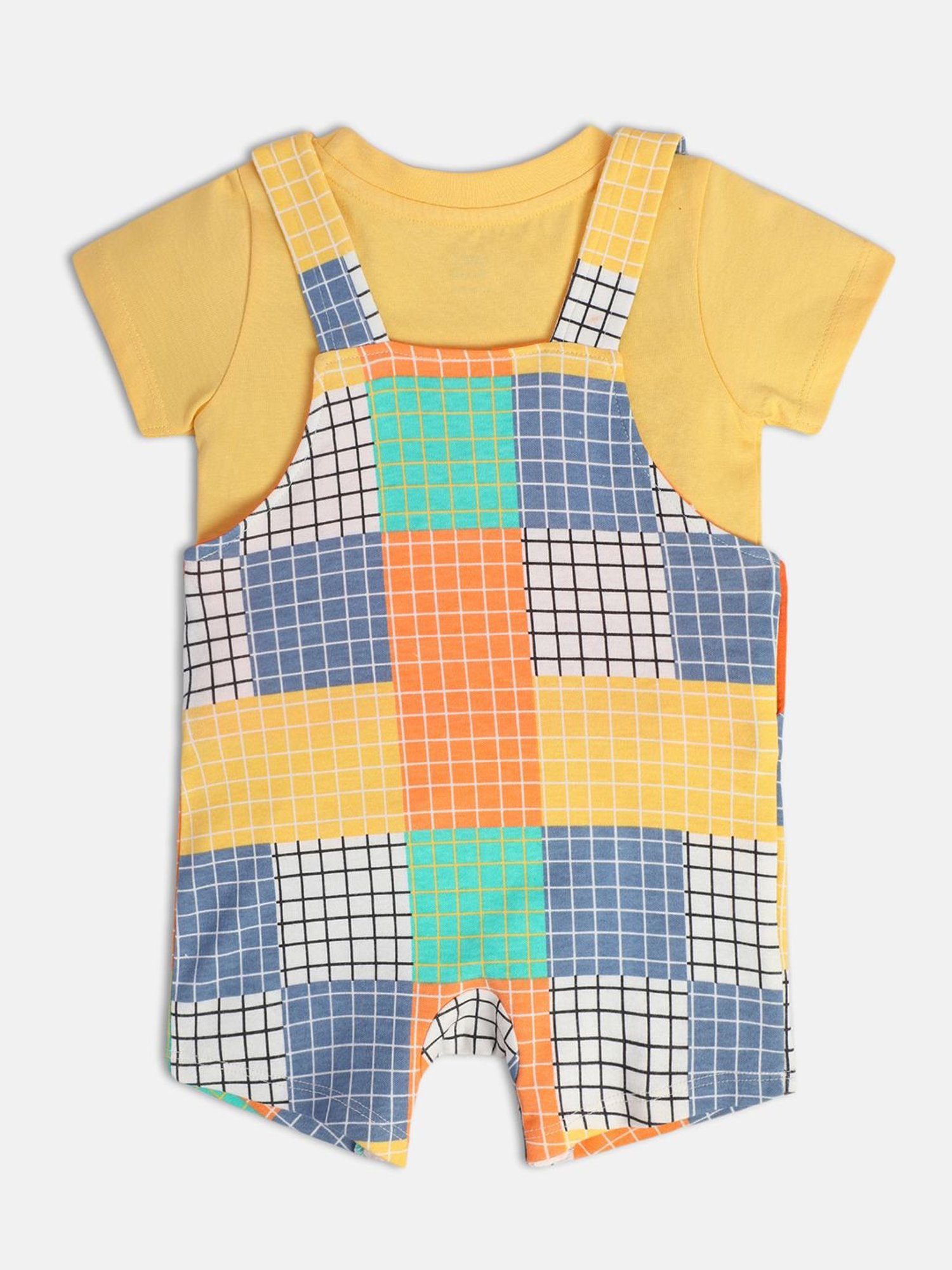 Budding Bees Kids Multicolor Printed Jumpsuit