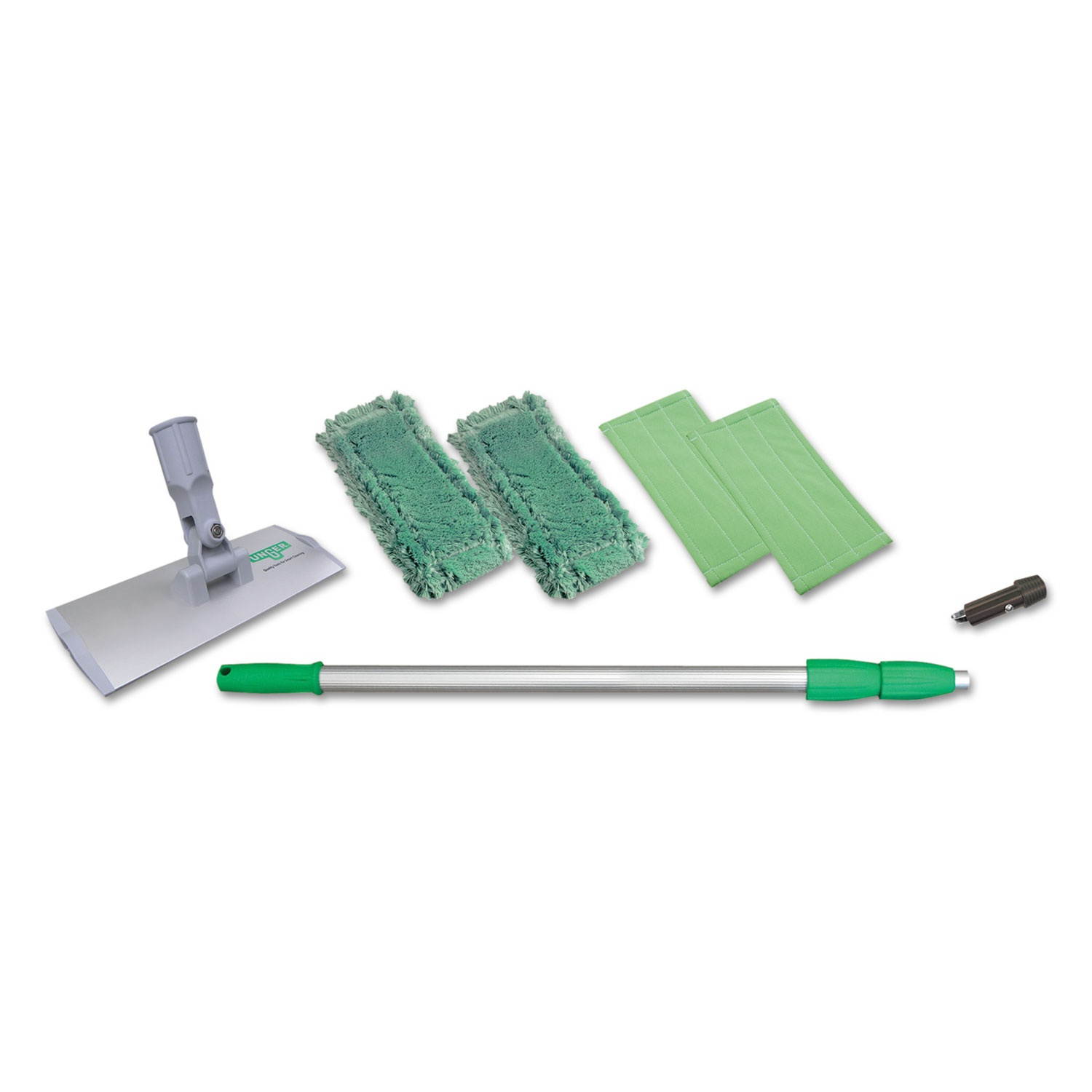 Indoor Window Cleaning Kit Aluminum 72" Extension Pole 8" Pad Holder 4 Kits