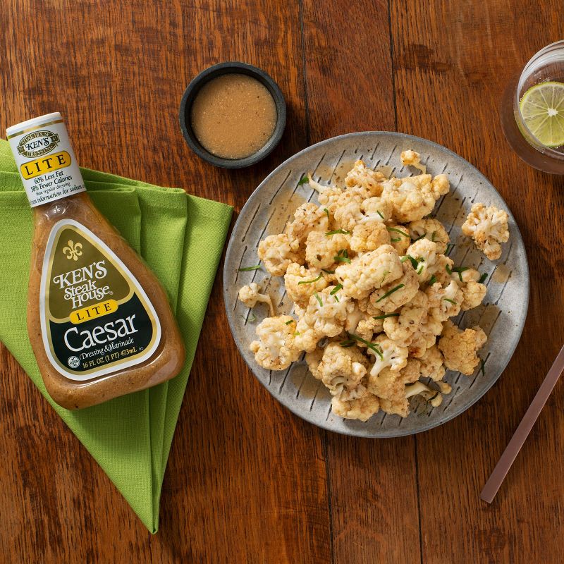 Ken's Steak House Lite Caesar Salad Dressing - 16fl oz