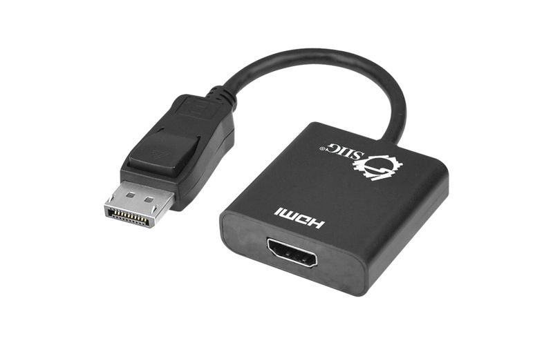 SIIG DisplayPort to HDMI Adapter - video / audio adapter - DisplayPort / HD