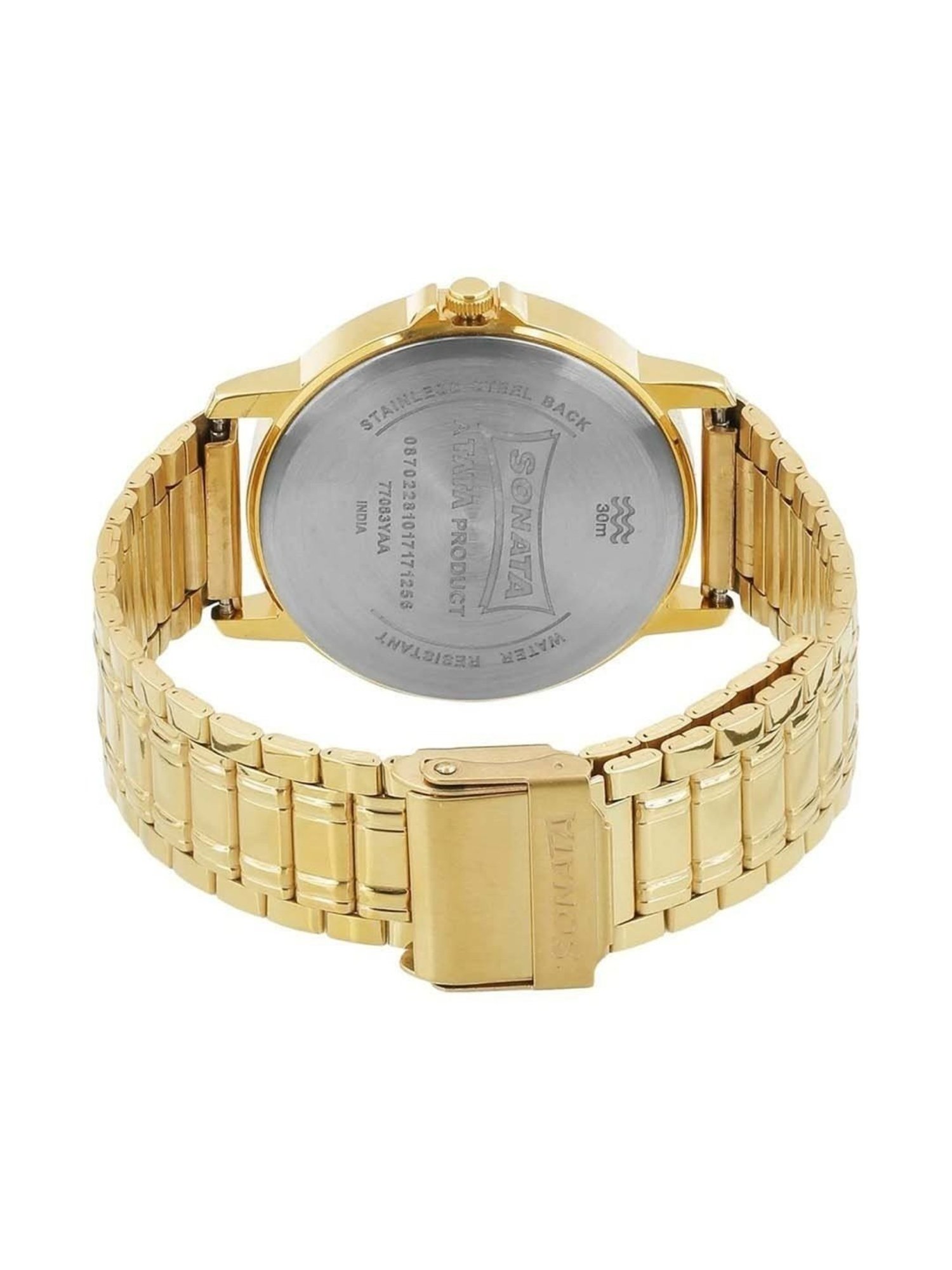 Sonata Essentials NS77083YM01 Analog Watch for Men