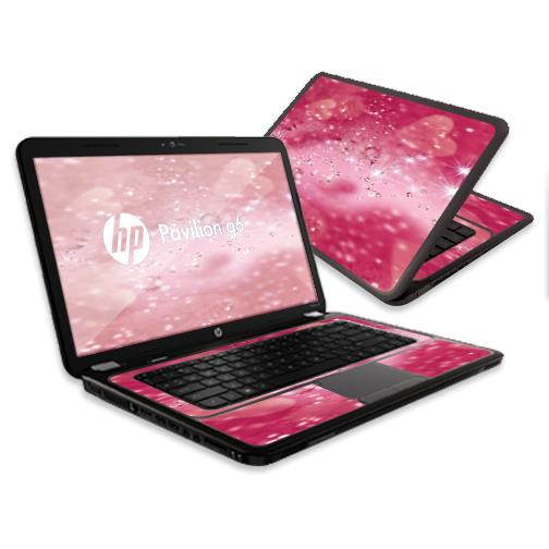 Skin Decal Wrap for HP Pavilion G6 sticker 15.6" screen Pink Diamonds