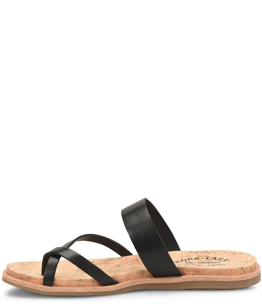 Kork-Ease Belinda Leather Flat Thong Sandals