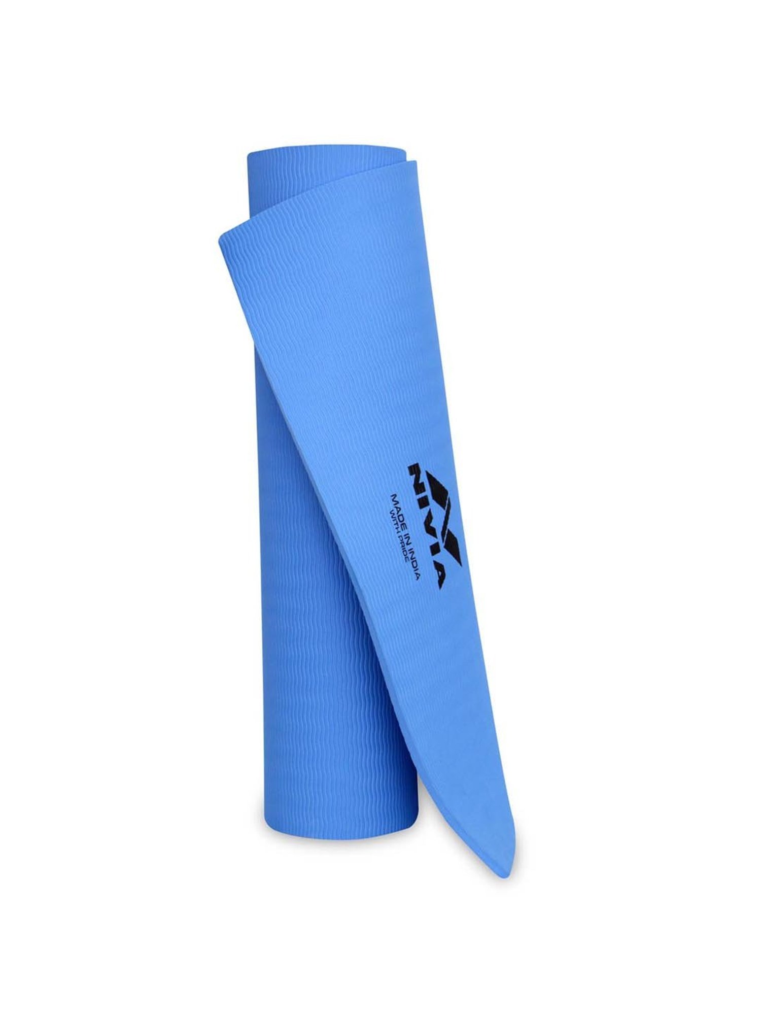 Nivia Blue Anti-Skid Yoga Mat (10mm)