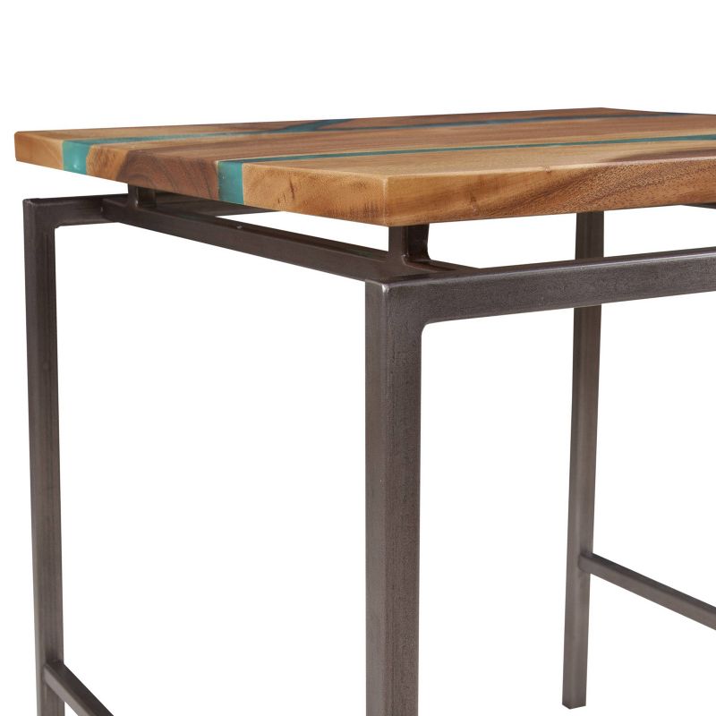 Tamra End Table Metal Brown - Steve Silver Co.