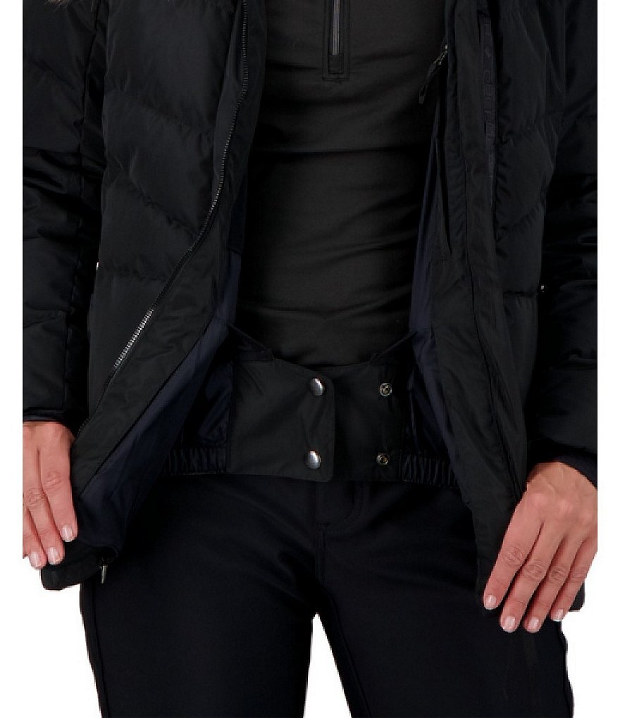 Obermeyer Circle Down HydroBlock&reg; Sport Hooded Ski Jacket