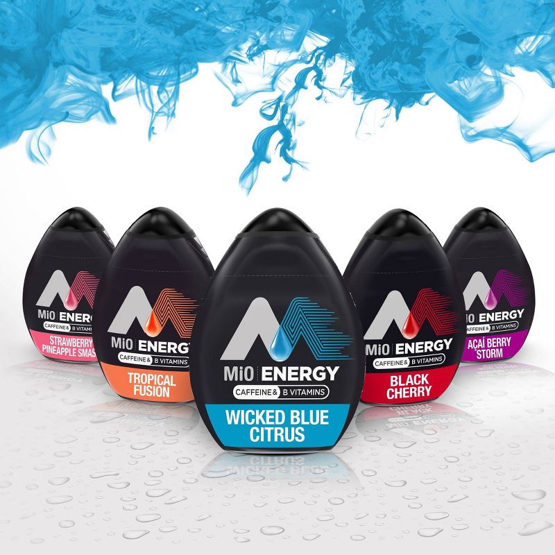 MiO Energy Wicked Blue Citrus Liquid Water Enhancer - 1.62 fl oz Bottle