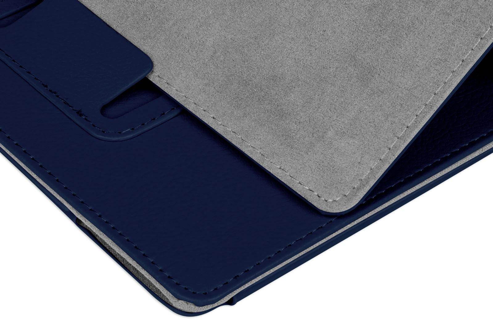 Hellfire Trading Magnetic PU Leather Case Cover for Lenovo MiiX 3 7.85" Tablet - Blue