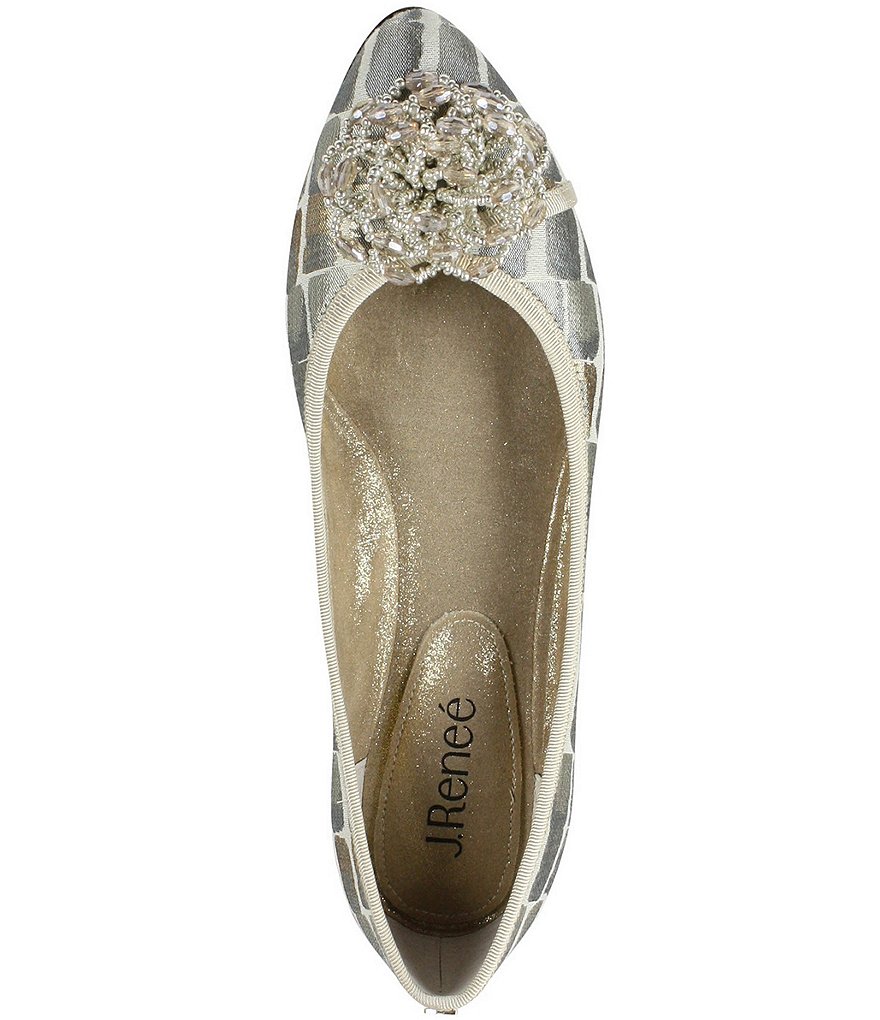 J. Renee Mallantha Print Ballet Flats
