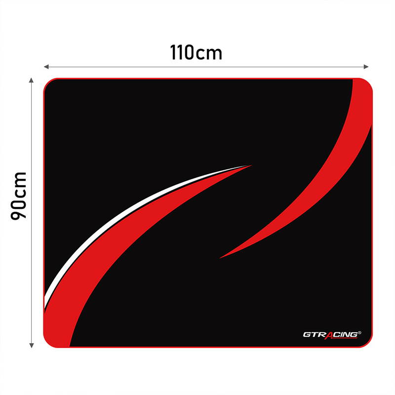 GTRACING Gaming Chair Mat for Hardwood Floor 43 x 35inch Office Computer Gaming Desk Chair Mat for Hard Floor GT603