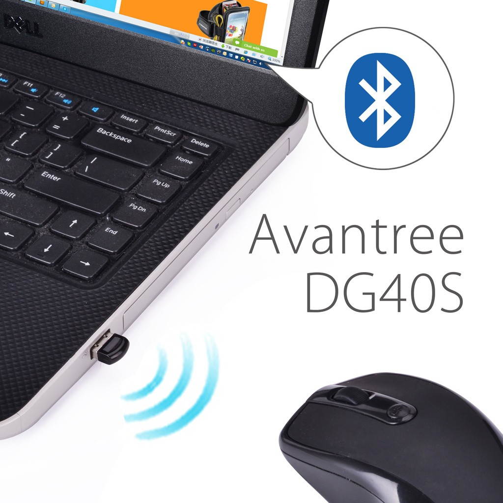 Avantree Bluetooth 4.0 USB Dongle Adapter for PC with Windows 10, 8, 7, XP, Vista | PLUG & PLAY or IVT Driver | Support BT Headphones, Speakers, Mouse, etc