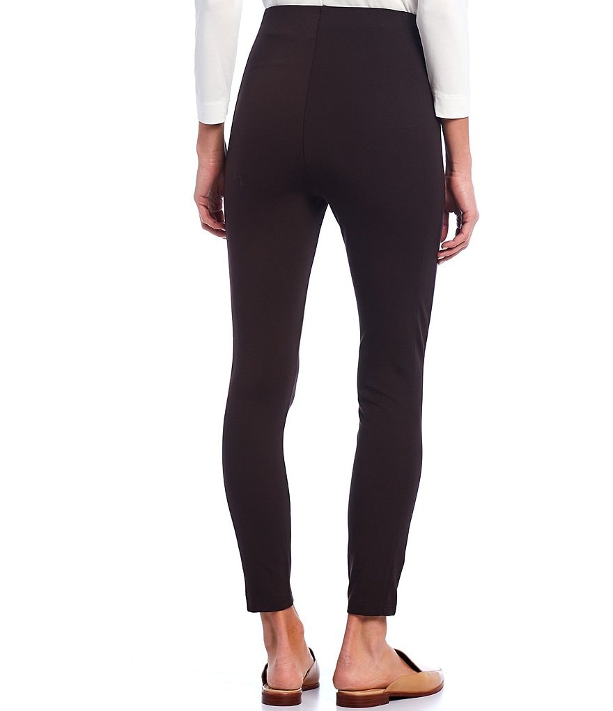Gibson & Latimer High Rise Seamed Front Pull-On Ponte Leggings