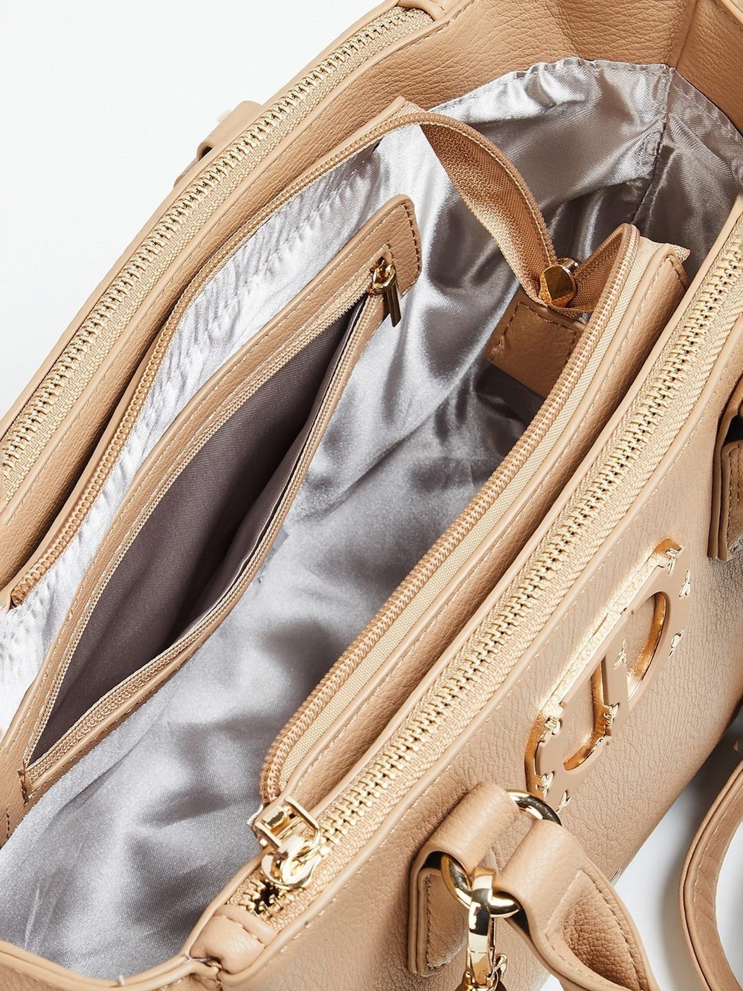 Code by Lifestyle Beige Handbag