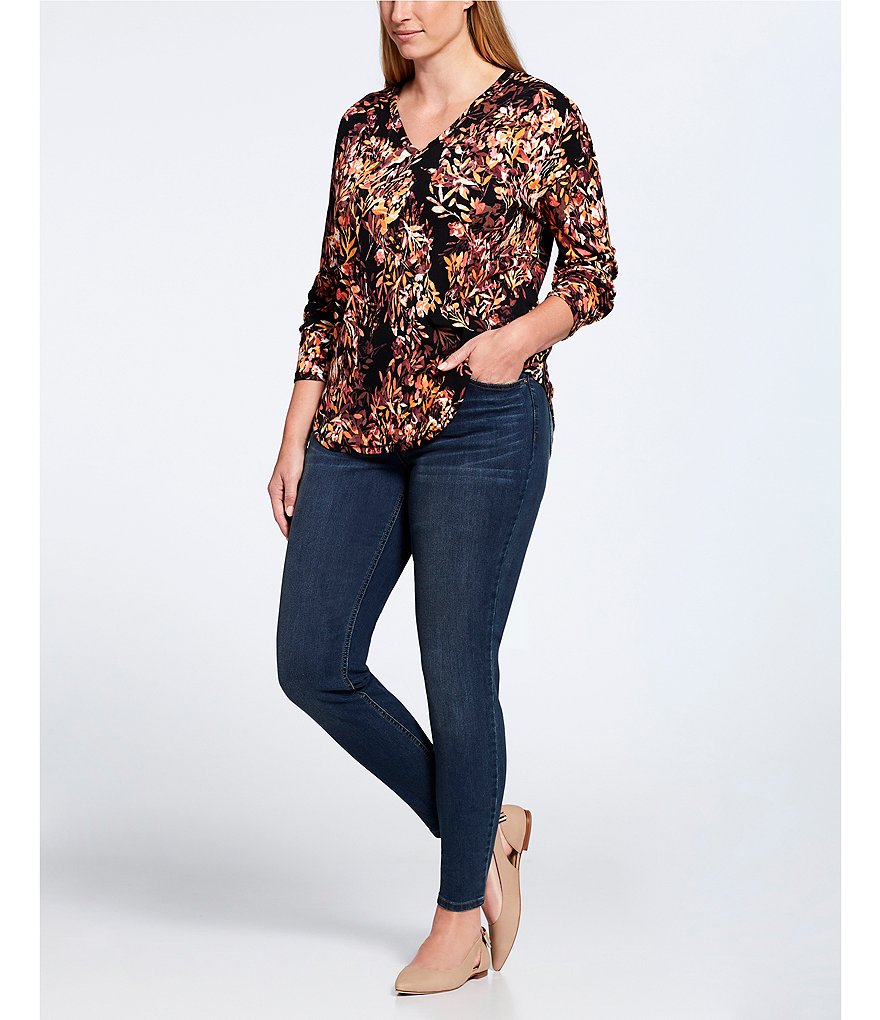 Antonio Melani Nelle Suede Bow Detail & Cut-Out Leather Flats