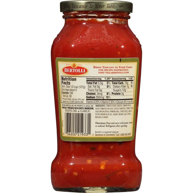 Bertolli Olive oil & Garlic Pasta Sauce - 24oz
