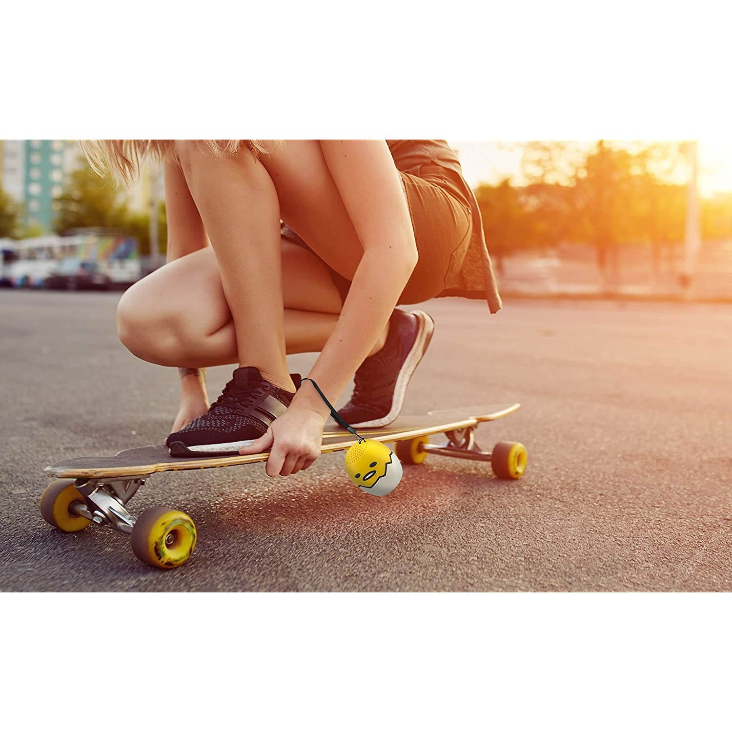 Gudetama The Lazy Egg Bluetooth Speaker Portable Wireless Small But Loud N Crystal Clear Mini Bluetooth Speakers for Home, Travel, Outdoor, Beach, Shower, Rechargeable, Compatible with iPhone Samsung