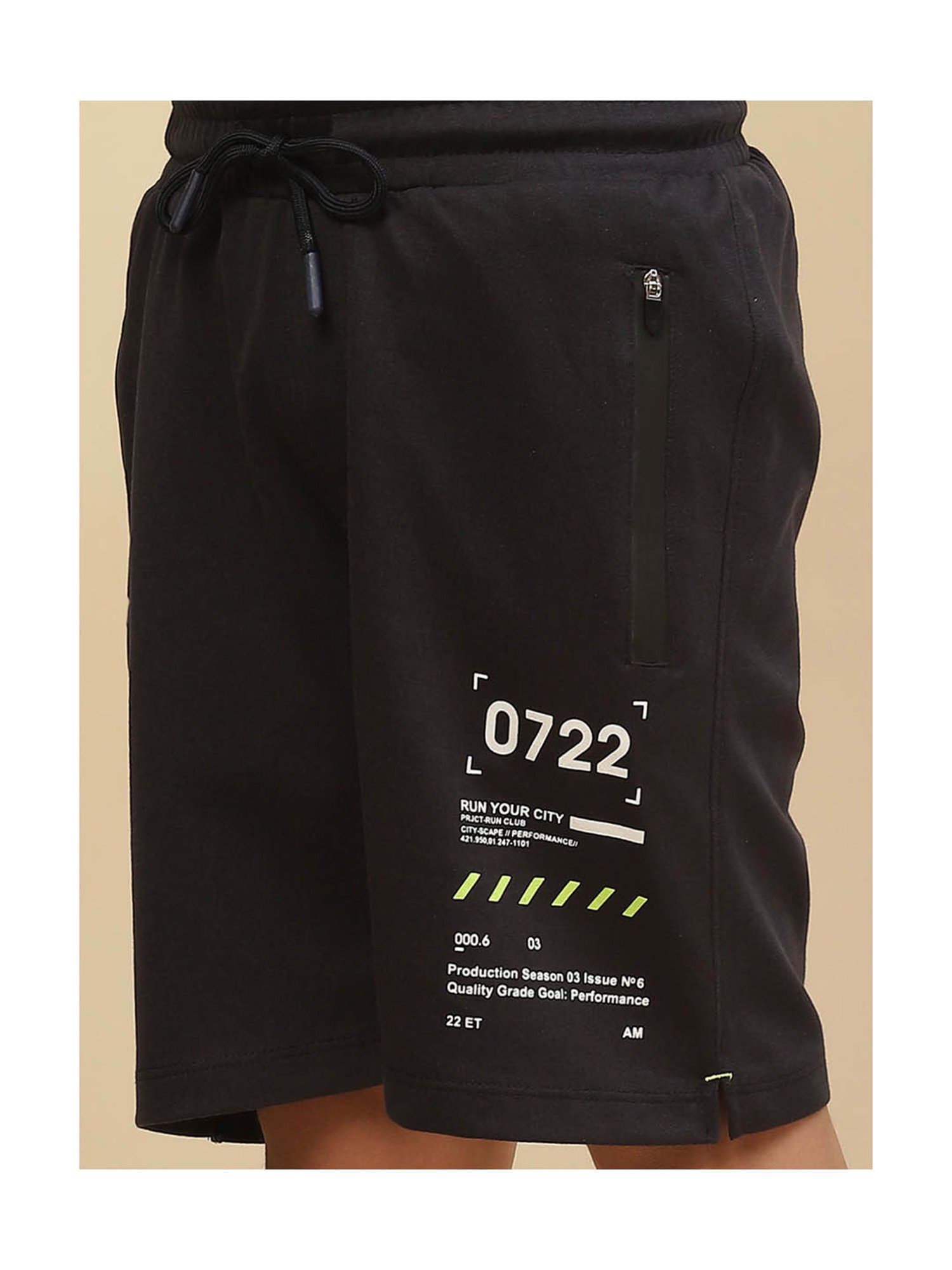 Monte Carlo Kids Navy Printed Bermudas