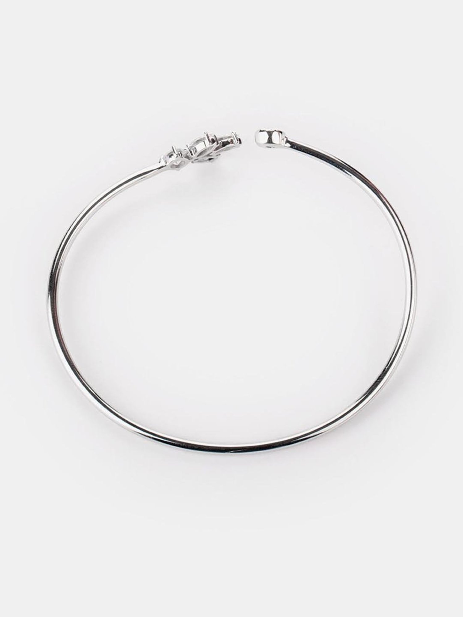 Shaya 92.5 Sterling Silver Walking on Air Leaf Bracelet for Women