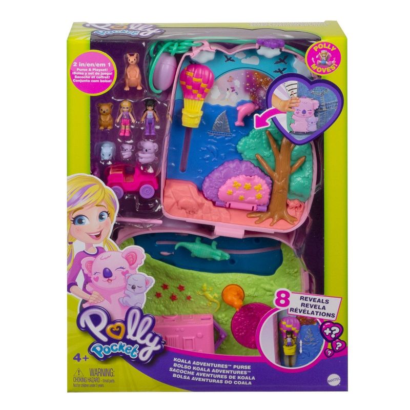 ​Polly Pocket Koala Adventures Wearable Purse Compact 
