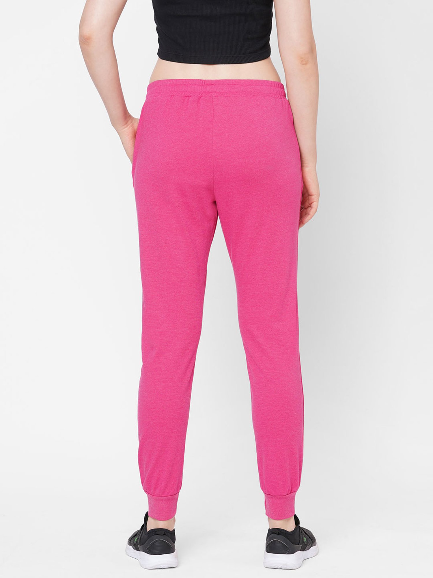 Mystere Paris Pink Graphic Print Joggers