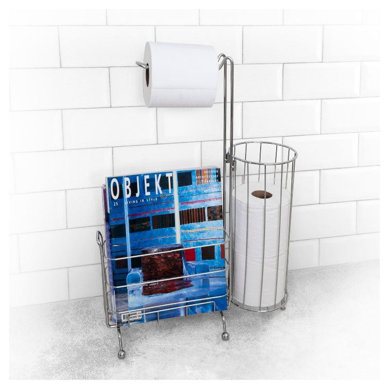 Fixed Toilet Tissue Holder Chrome - Splash Home