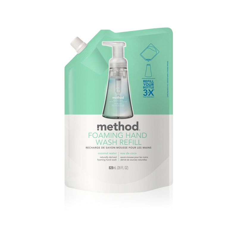 Method Foaming Hand Soap Refill Coconut Water - 28oz