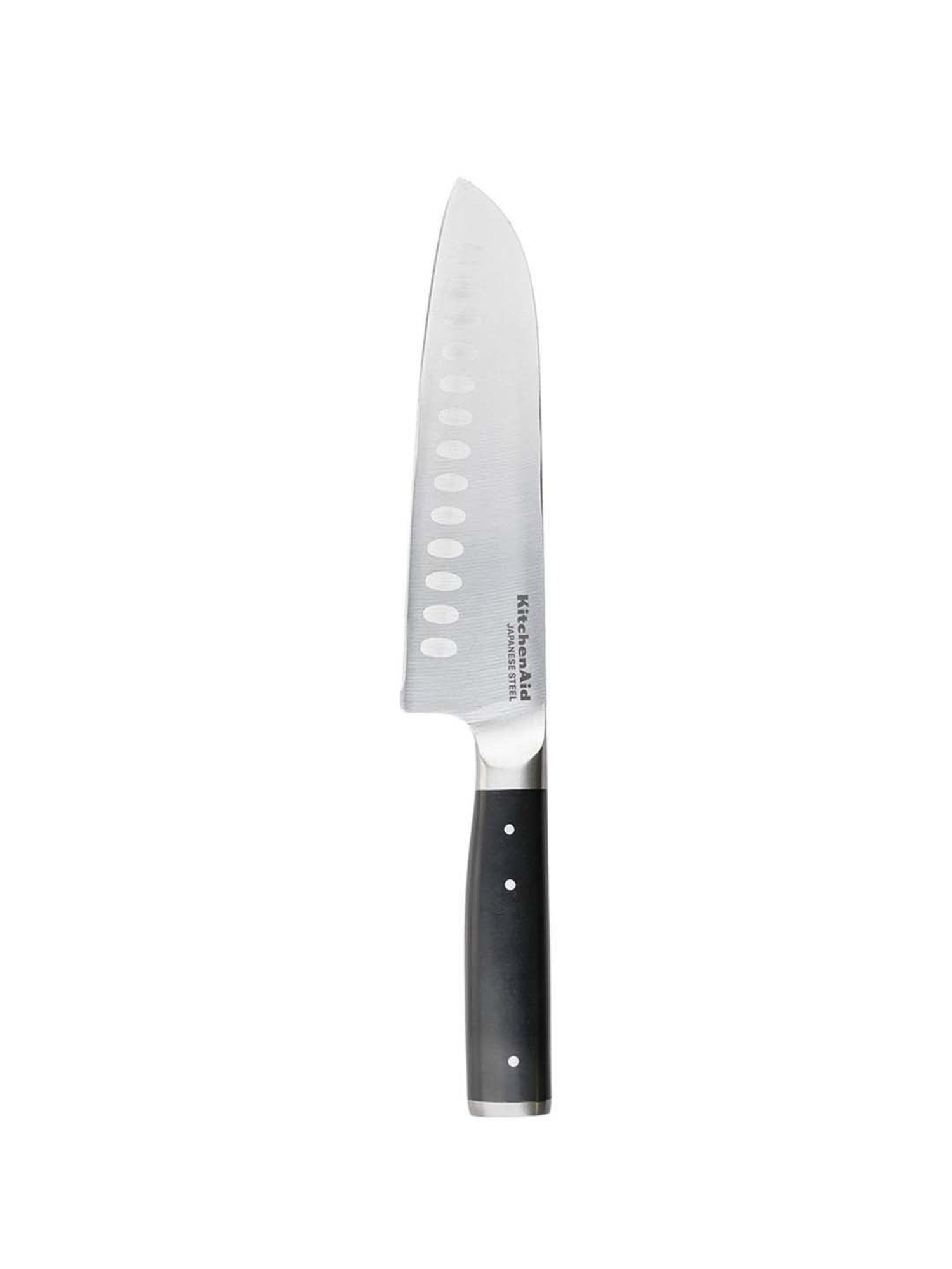 KitchenAid Black Medium Santoku Knife