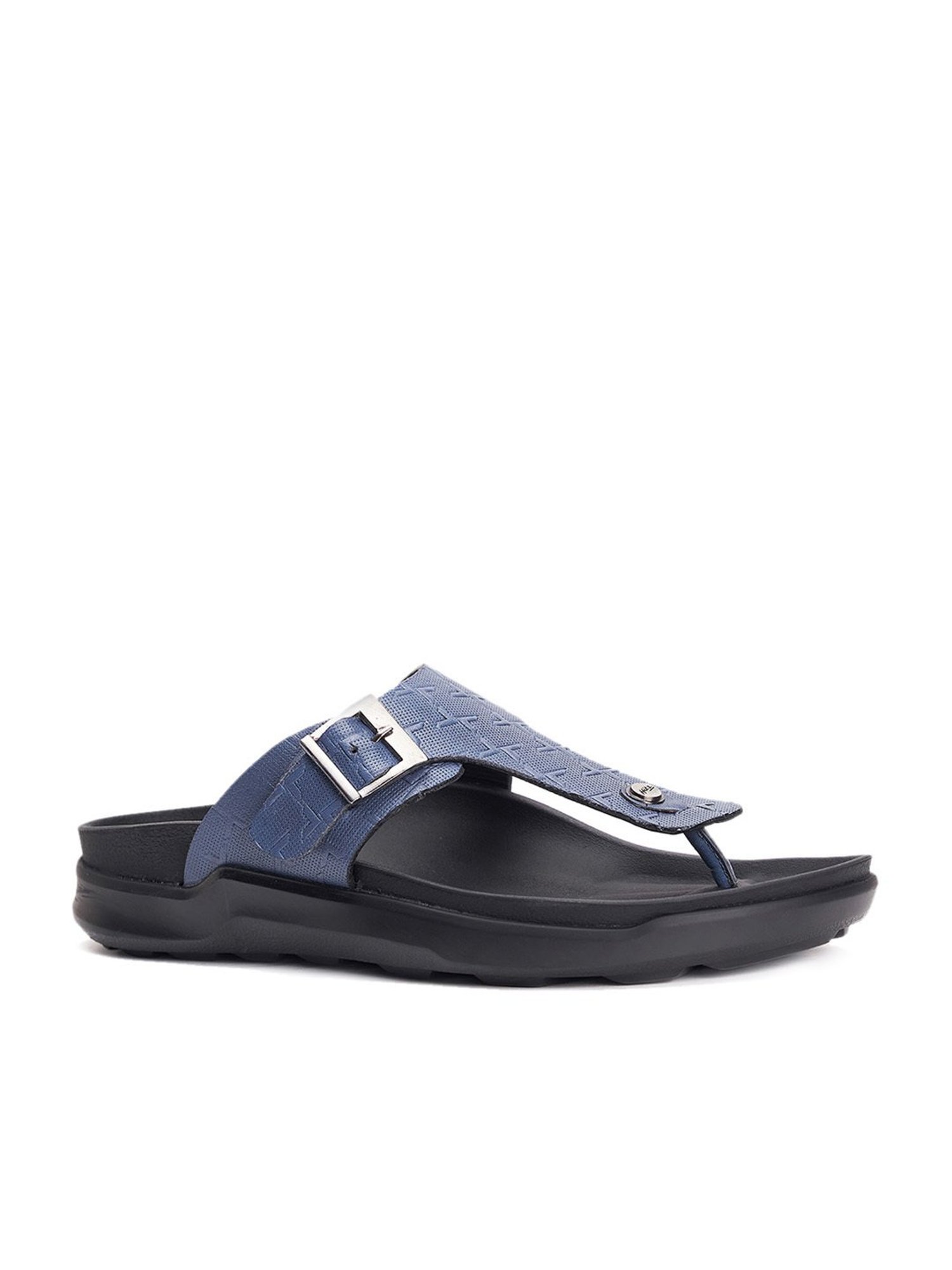 Hitz Men's Blue Thong Sandals