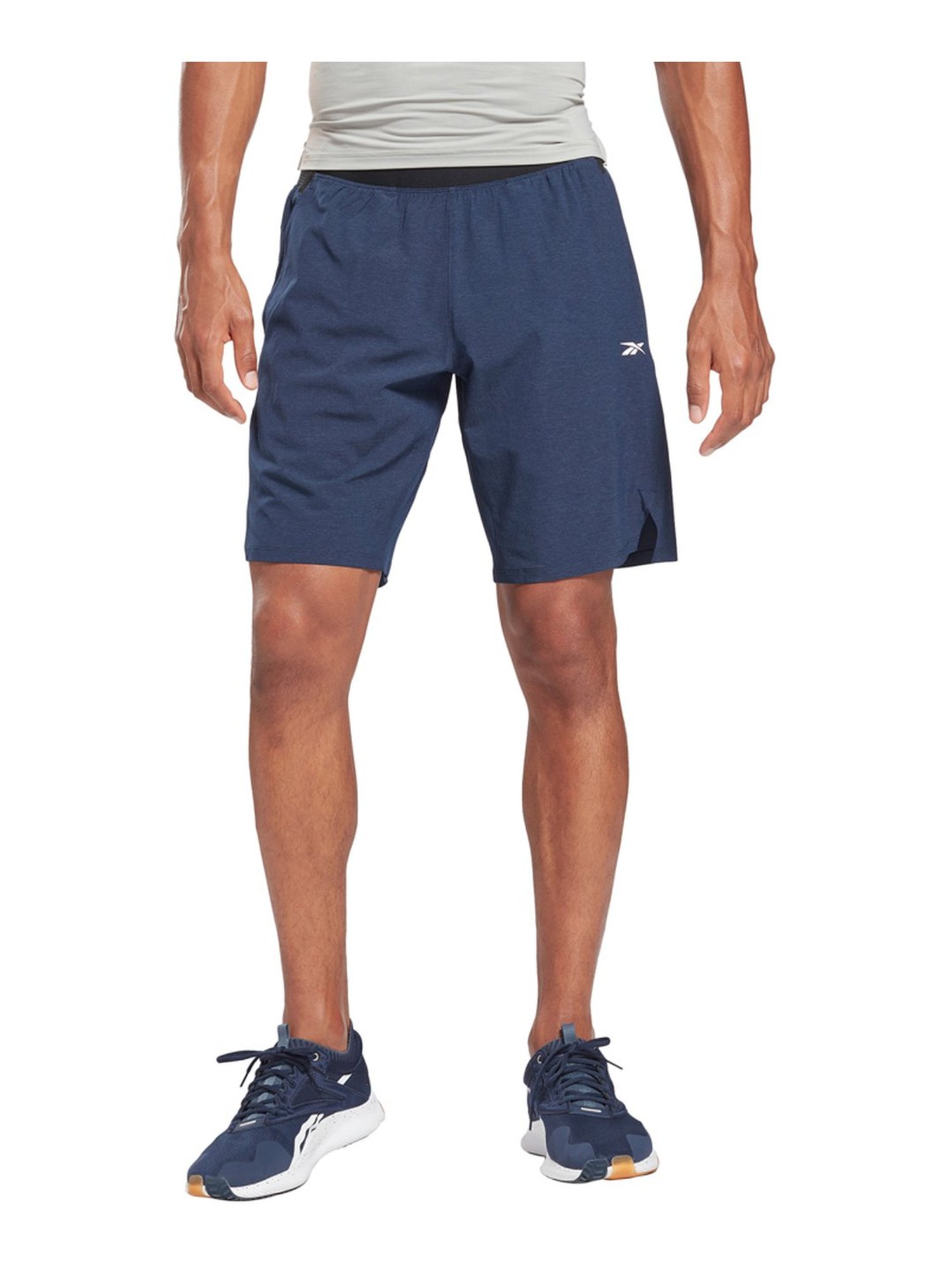 Reebok Navy Regular Fit Shorts