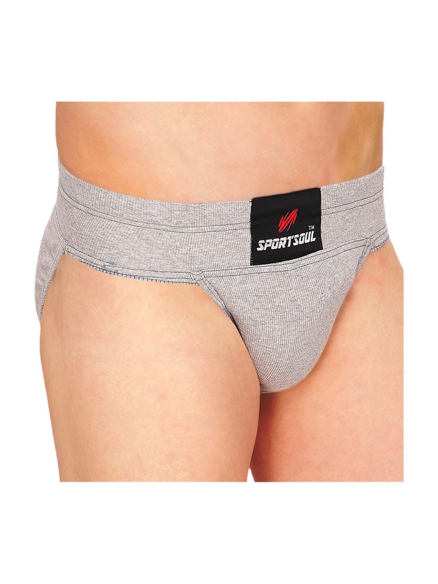 SportSoul Multicolored Cotton Gym & Athletic Supporter (M x 3)