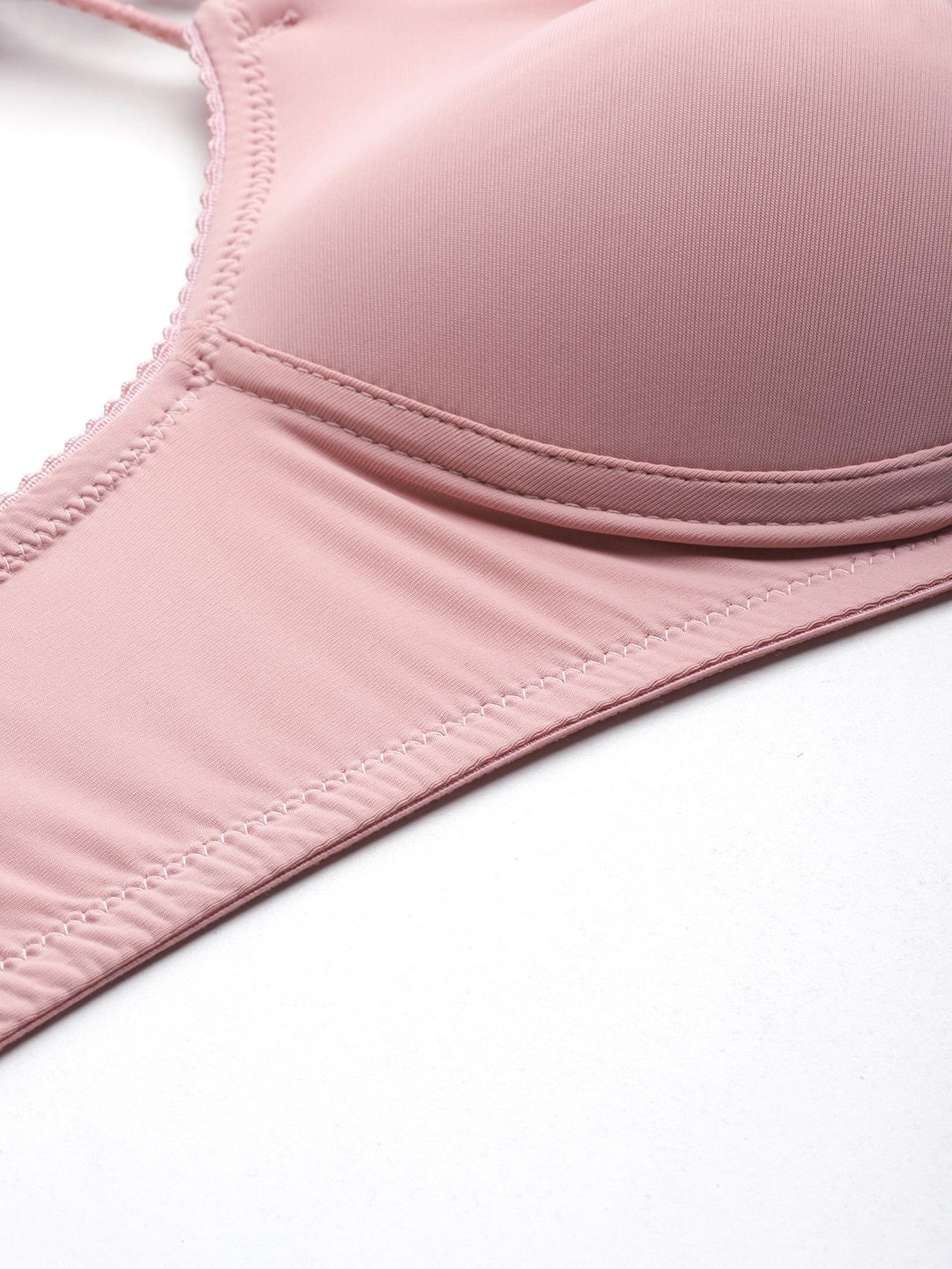 Leading Lady Light Pink Full Coverage T-Shirt Bra