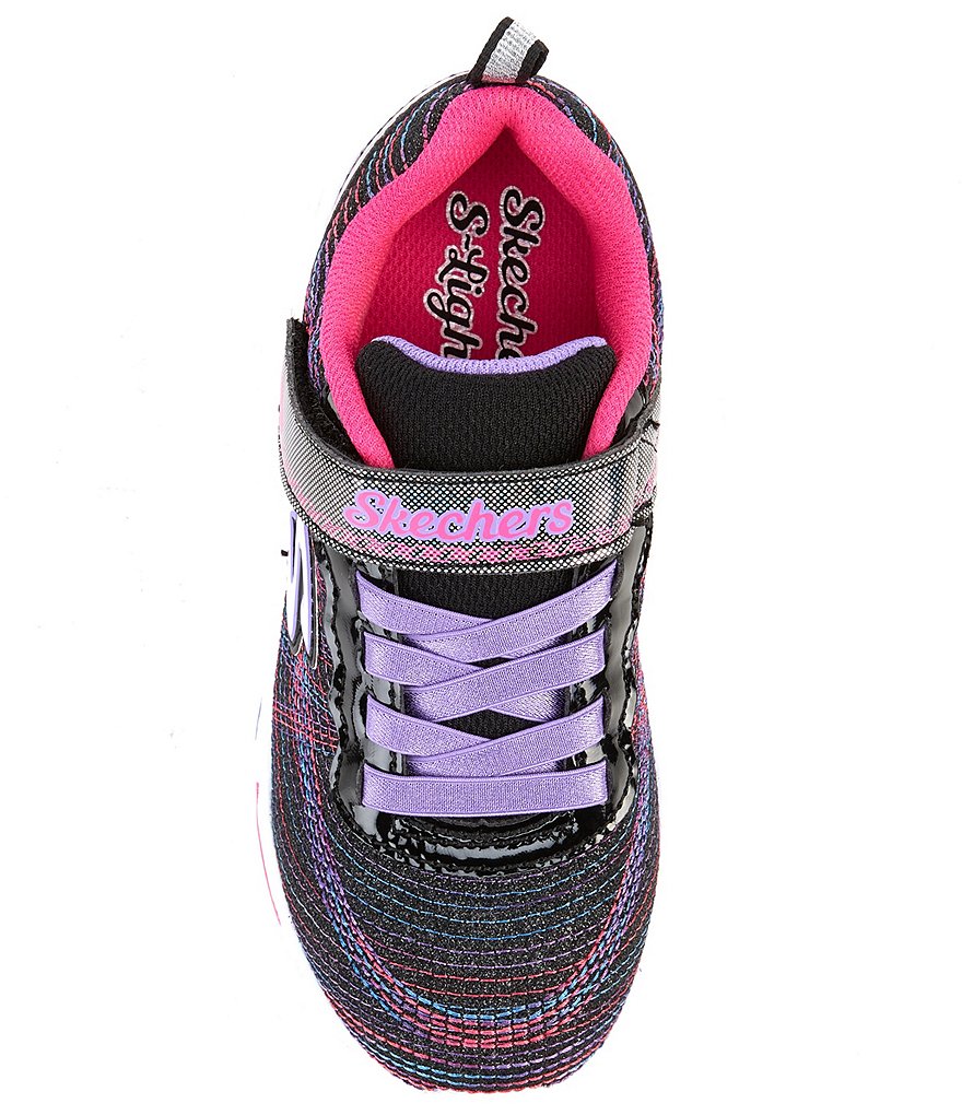 Skechers Girls' Shimmer Beams Sparkle Glow Lighted Sneakers (Youth)