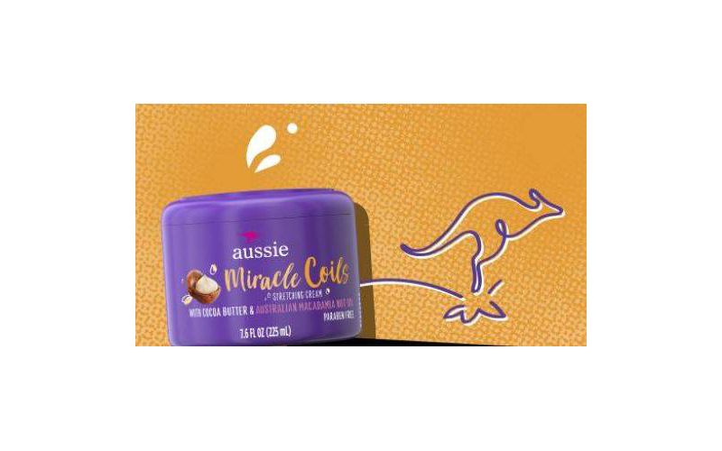 Aussie Miracle Coils Sulfate-Free Leave-In Stretching Balm with Cocoa Butter - 7.6 fl oz