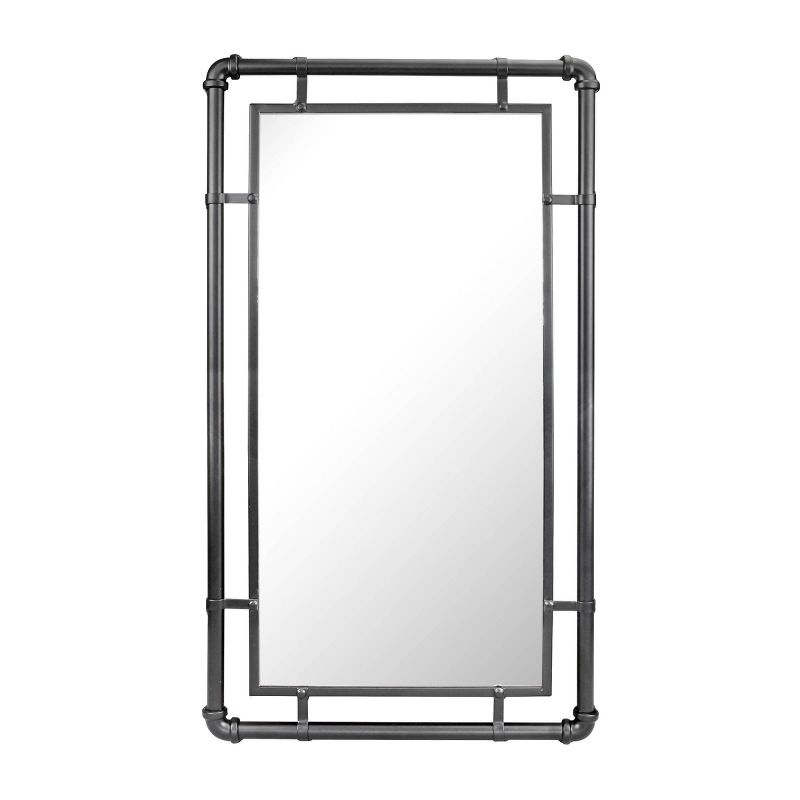 Large Rectangle Metal Decorative Wall Mirror - Stonebriar Collection