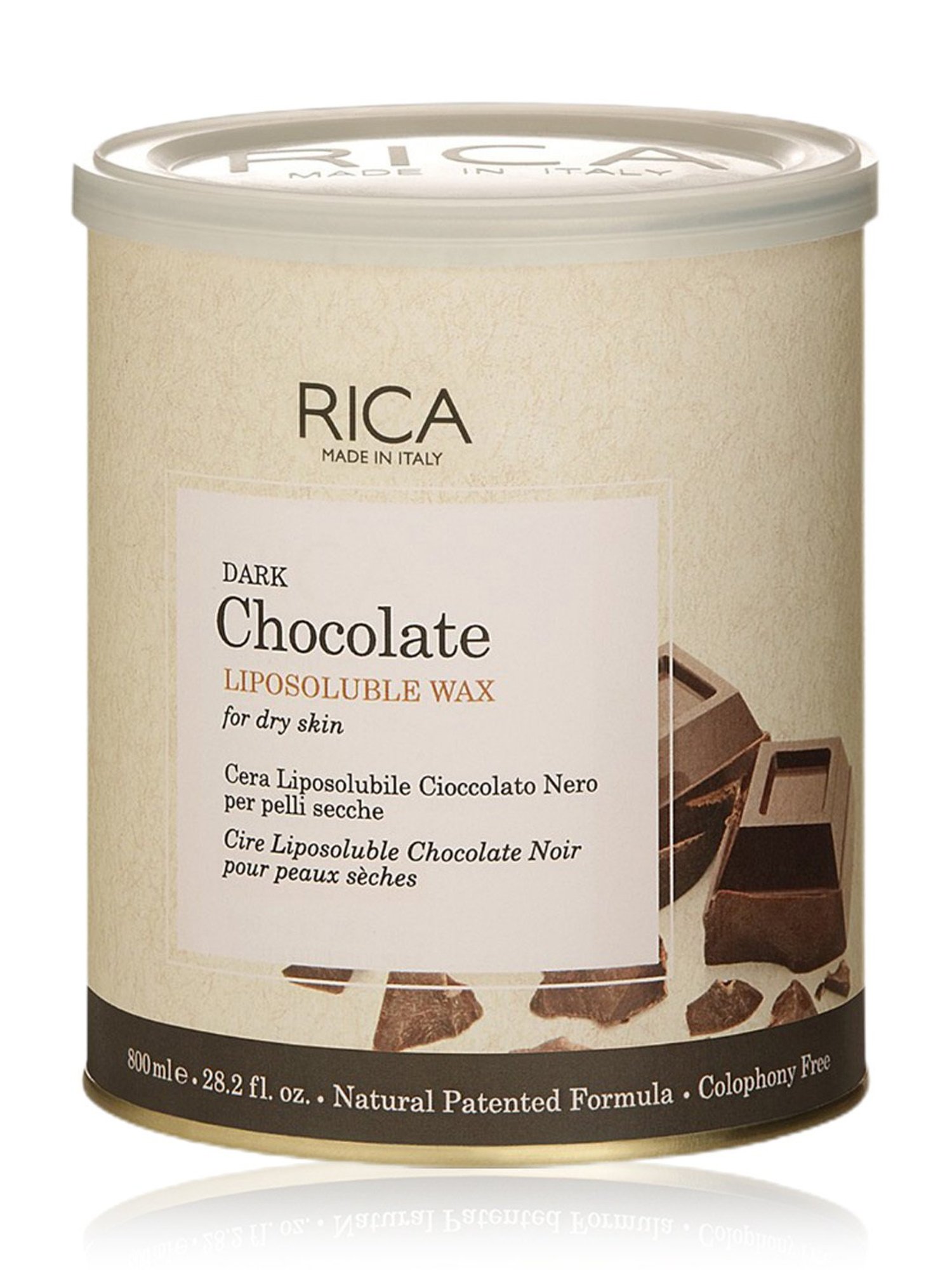 Rica Dark Chocolate Wax - 800 ml