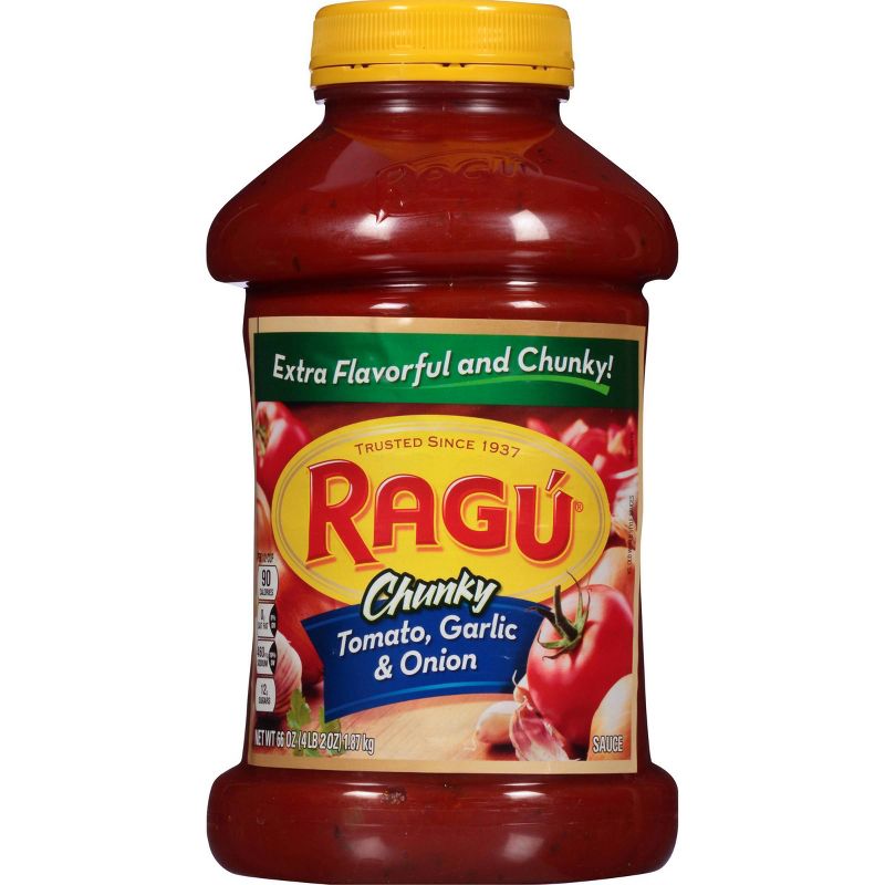 Ragu Chunky Tomato, Garlic and Onion Sauce Pasta Sauce - 66oz