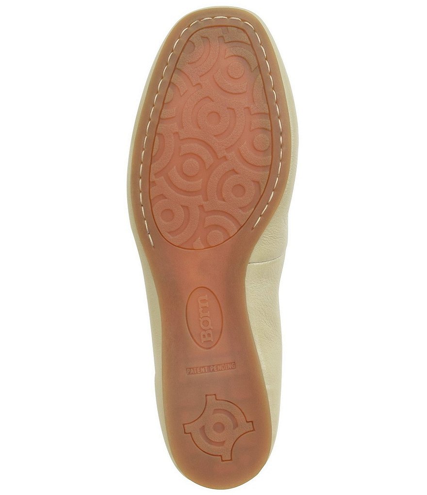 Born Beca Leather Slip-On Flats