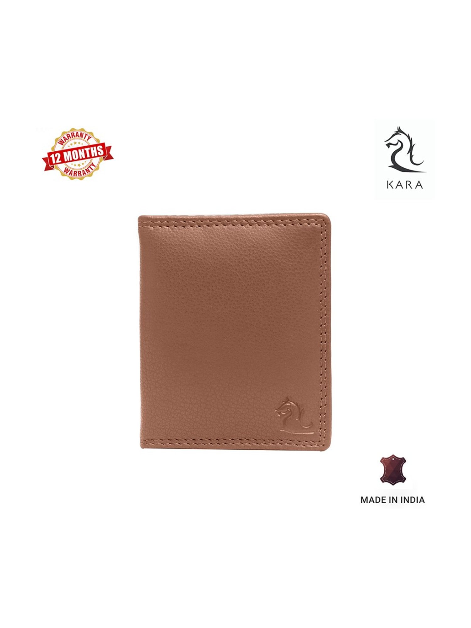 Louis Stitch Brunette Brown Leather Medium Toiletry Pouch