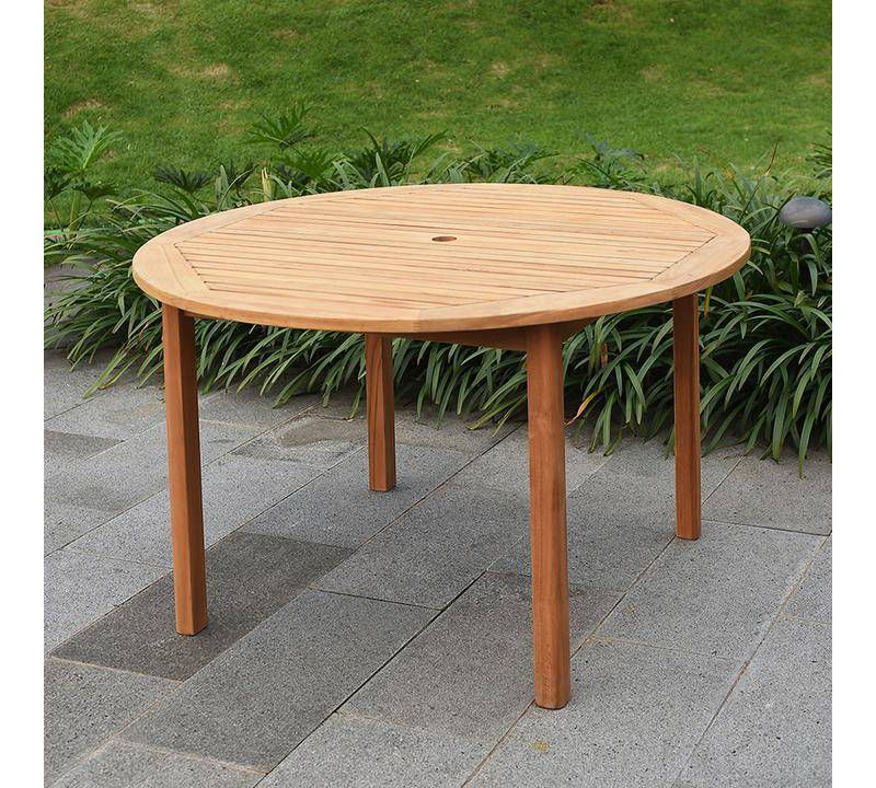 Sherwood 5pc Solid Teak Outdoor Dining Set - Cambridge Casual