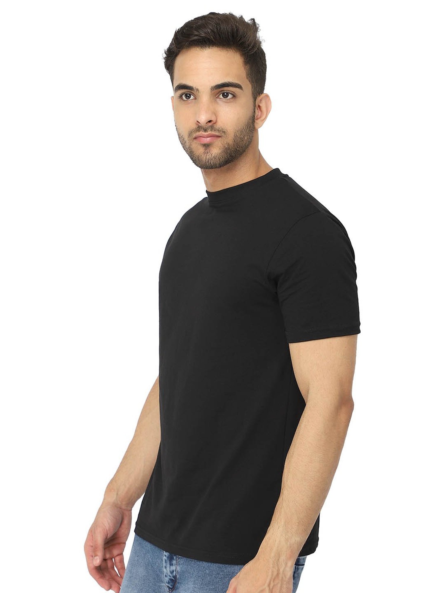Bodycare Black Regular Fit T-Shirt