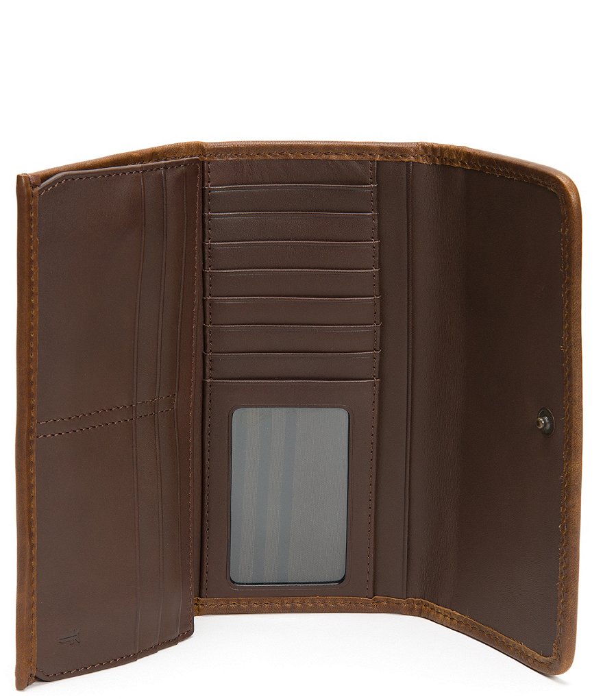 Frye Melissa Trifold Antique Leather Wallet