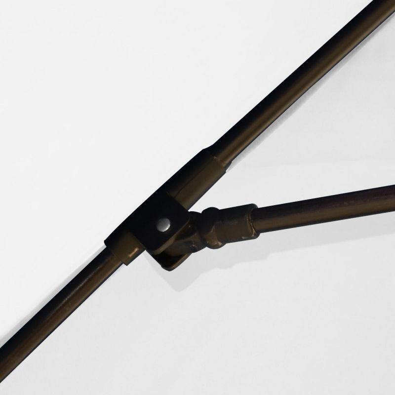 California Umbrella Venture Series 9 Ft Octagonal Aluminum Patio Umbrella W/ Push Lift & Fiberglass Ribs