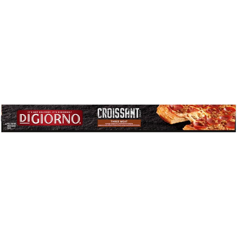 DiGiorno Croissant Crust Three Meat Frozen Pizza - 26.4oz