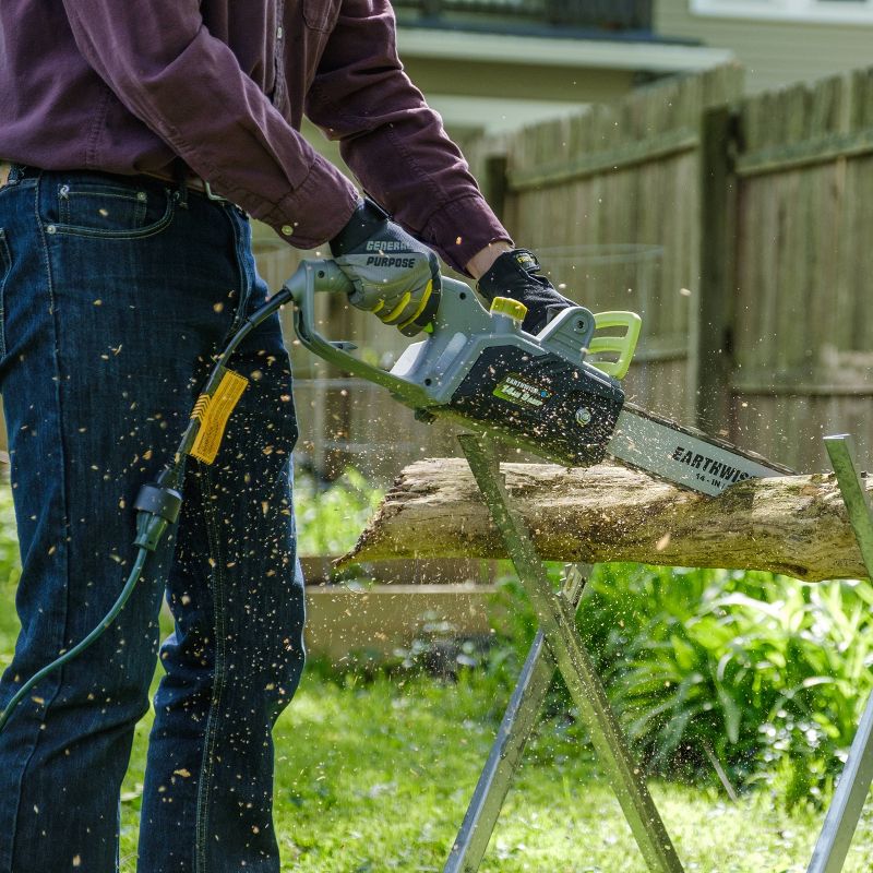 9 Amp 14" Corded Electric Chainsaw - Earthwise