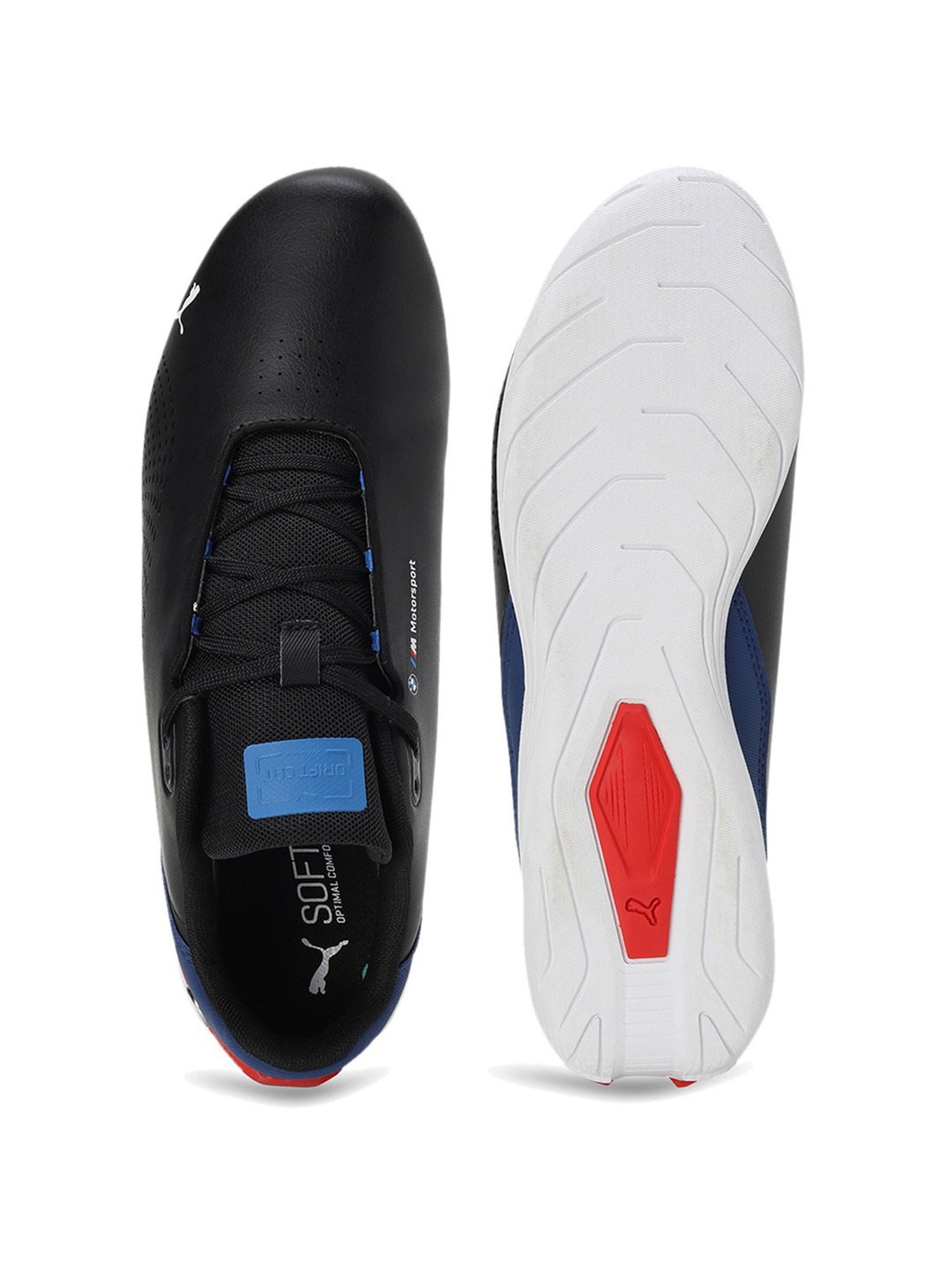 Puma Men's BMW Motorsport Drift Cat Black Casual Sneakers