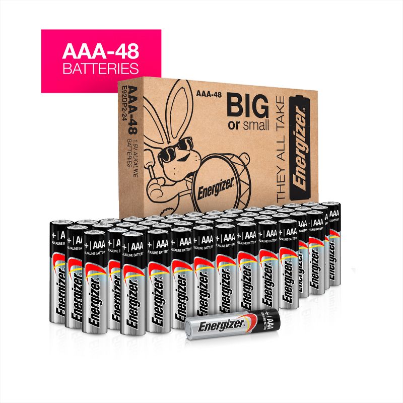 Energizer Household AAA Batteries - 48pk