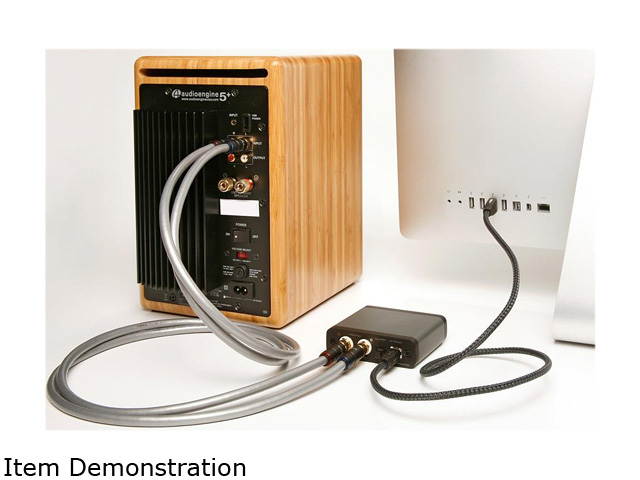 Audioengine D1 Premium 24-Bit DAC With Headphone Amp (Black)